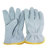 Winter Leather Gloves Factory - Insulated Heavy Duty Lined Split Finger Men Gloves