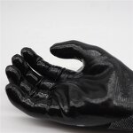 Nitrile Work Gloves Factory - EN388 Heavy Duty Coated Construction Black Nitrile Gloves