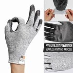 Cut Resistant Gloves Manufacturer - HPPE PU Coated Level 5 Glass Handling Safety Gloves