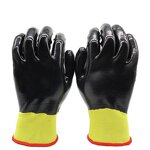Waterproof Nitrile Gloves Manufacturer - Full Coated Oil Resistant Clean Room Safety Gloves