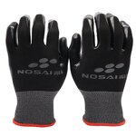 Nitrile Work Gloves Factory - EN388 Heavy Duty Coated Construction Black Nitrile Gloves