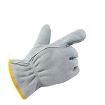 Winter Leather Gloves Factory - Insulated Heavy Duty Lined Split Finger Men Gloves