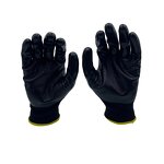 Black Nitrile Gloves Manufacturer - OEM Seamless Nylon Knitted Working Safety Gloves