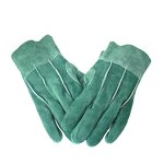 Heat Resistant Welding Glove Manufacturer - Cow Split Leather Full Fingers Gloves