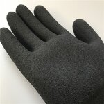 Waterproof Gloves Manufacturer - 13 Gauge Latex Sandy Double Coated Safety Gloves