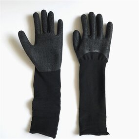 Nylon Latex Gloves Factory - OPTIMA 3/4 Coated Long Cuff Grip Gloves