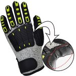 Anti Impact Gloves Manufacturer - Heavy Duty TPR Industrial Oilfield Rescue Gloves