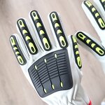 TPR Protective Gloves Factory - Custom Anti-Impact Leather Welding Safety Work Gloves