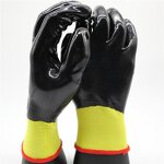 Waterproof Nitrile Gloves Manufacturer - Full Coated Oil Resistant Clean Room Safety Gloves