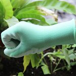 Safety Work Gloves Manufacturer - Custom Color Nylon PU Coated Gardening Household Gloves