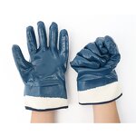 Full Nitrile Coating Gloves Factory - Jersey Cotton Handling Oil Resistant Safety Gloves