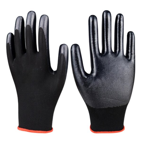 Construction Gloves Manufacturer - 13G EN388 Nitrile Handling Wear Protective Gloves