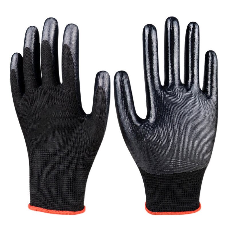 Construction Gloves Manufacturer - 13G EN388 Nitrile Handling Wear Protective Gloves