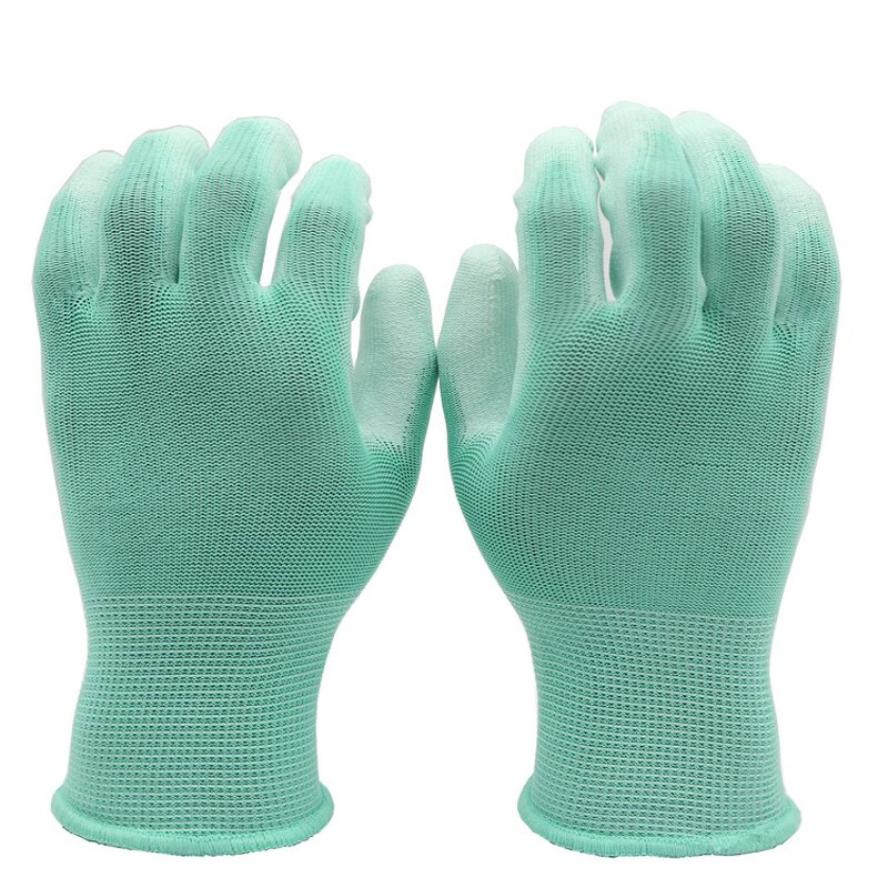 PU Protective Gloves Factory - Color Optional Logo Printing Safety Gloves