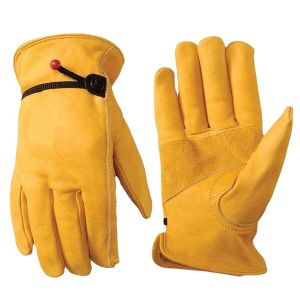 Heat Resistant BBQ Gloves Manufacturer - Cow Split Leather Barbecue Welding Cowhide Gloves