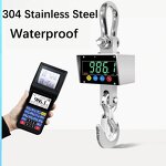 Crane Scale Manufacturer - OEM/ODM Custom Wireless 300kg 500kg Hanging Scale Waterproof Stainless Steel Digital