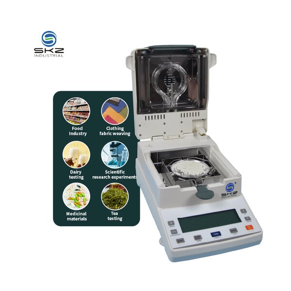 Moisture Analyzer Manufacturer - OEM/ODM Custom Pharmaceutical Feed Halogen Lamp Moisture Analyzer for Feed Mill