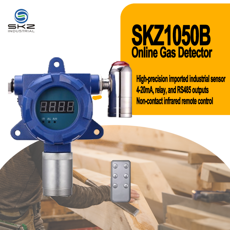 Gas Detector Manufacturer - OEM/ODM Custom High Precision Fixed Benzene Gas Detector 0-100% LEL Metal Construction