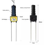 Hygrometer Manufacturer - OEM/ODM Custom Portable Digital Moisture Meter for Grain LCD Display