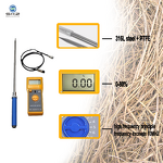 Hay Moisture Meter Factory - OEM/ODM Custom Portable Rice Straw Wheat Straw High Precision Hay Moisture Meter