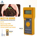Moisture Meter Factory - OEM/ODM Custom High Frequency Portable Insertion Moisture Meter for Soil Sand Sludge