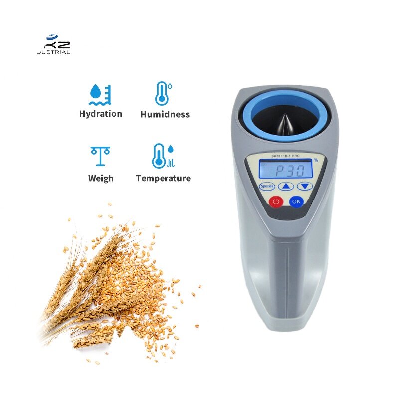 Grain Moisture Meter Factory - OEM/ODM Custom Code Type Portable Grain Moisture Tester Corn Rice Wheat
