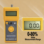 Hay Moisture Meter Manufacturer - OEM/ODM Custom Herb Rice Straw 0-80% Moisture Range Lightweight Hay Moisture Meter