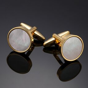 Tie Clips Manufacturer - High-Quality Copper Polished Glue Pattern Batch Fashionable Business Men's