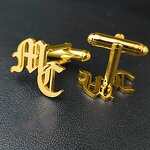 Cufflinks Set Factory - New Style French Simple Hollow Braid Round Square Baked Paint