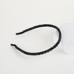 Crystal Headband Factory - New Arrival Fashion Baroque Small Version Sponge Thin Edge K-style Rhinestone