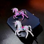 Love Pendant Factory - Family Style Sister Pink Rose Bead DIY Jewelry Accessories Bracelet