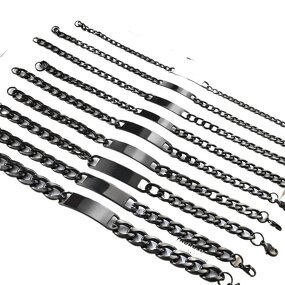 Couple Bracelets Factory - Stainless Steel Men and Women Pair Personality Punk Not Fade