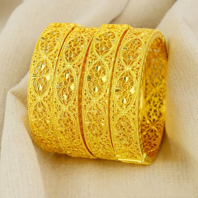 Arab Bracelet Manufacturer - Hollow Middle East African Ethiopian Moon Embroidered Bride