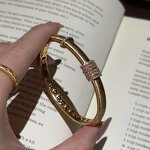 Silver Bead Bracelet Factory - Italian Craft Sophisticated Fine Bangles High Carbon Drill Curtain Rod