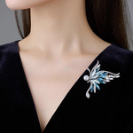 Butterfly Brooch Manufacturer - Elegant Anti-Exposure Versatile Corsage Pin for Weddings Suit