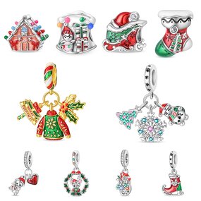 Santa Claus Beads Factory - Christmas Series Gift Pendant DIY Jewelry Accessories New Model