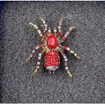 Spider Brooch Manufacturer - Cross-border Retro Rhinestone Fashionable High-end Men's Suit