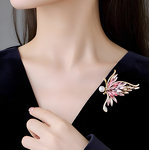 Butterfly Brooch Manufacturer - Elegant Anti-Exposure Versatile Corsage Pin for Weddings Suit