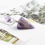 Natural Crystal Bracelet Factory - Tiger Eye Obsidian Amethyst Heart Round Bead Couple Trendy Hot Sale