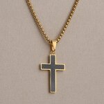Cross Pendant Manufacturer - 18K Electroplated Exclusive Supply New Creative Design Fashion Charms