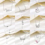 Sterling Silver Necklace Factory - S925 Versatile Elegant Niche Simple High-end Feel Collarbone