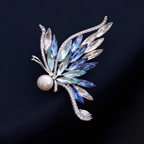 Butterfly Brooch Manufacturer - Elegant Anti-Exposure Versatile Corsage Pin for Weddings Suit