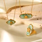 Shell Necklace Manufacturer - European American Ocean Vacation Epoxy Resin Broken Shell Starfish