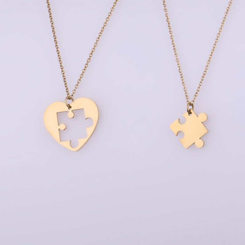 Magnetic Necklace Manufacturer - Cross-border New Copper Plated 18k Gold Cartoon Rainbow Love Creative