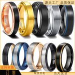 Opal Turquoise Ring Manufacturer - New Series Wide Surface 4/8 Tungsten for Men and Women Wedding