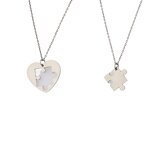 Magnetic Necklace Manufacturer - Cross-border New Copper Plated 18k Gold Cartoon Rainbow Love Creative