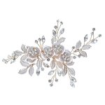 Pearl Headband Factory - Korean Retro Handmade Classy Imitation Pearl Rhinestone Popular Elegance