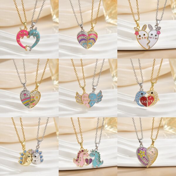 Charm Necklace Factory - Unisex Artistic Envelope Open Commemorative Stainless Steel Titanium Steel