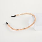 Crystal Headband Factory - New Arrival Fashion Baroque Small Version Sponge Thin Edge K-style Rhinestone