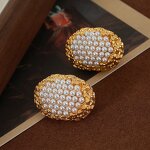 Cufflinks Set Factory - New Style French Simple Hollow Braid Round Square Baked Paint